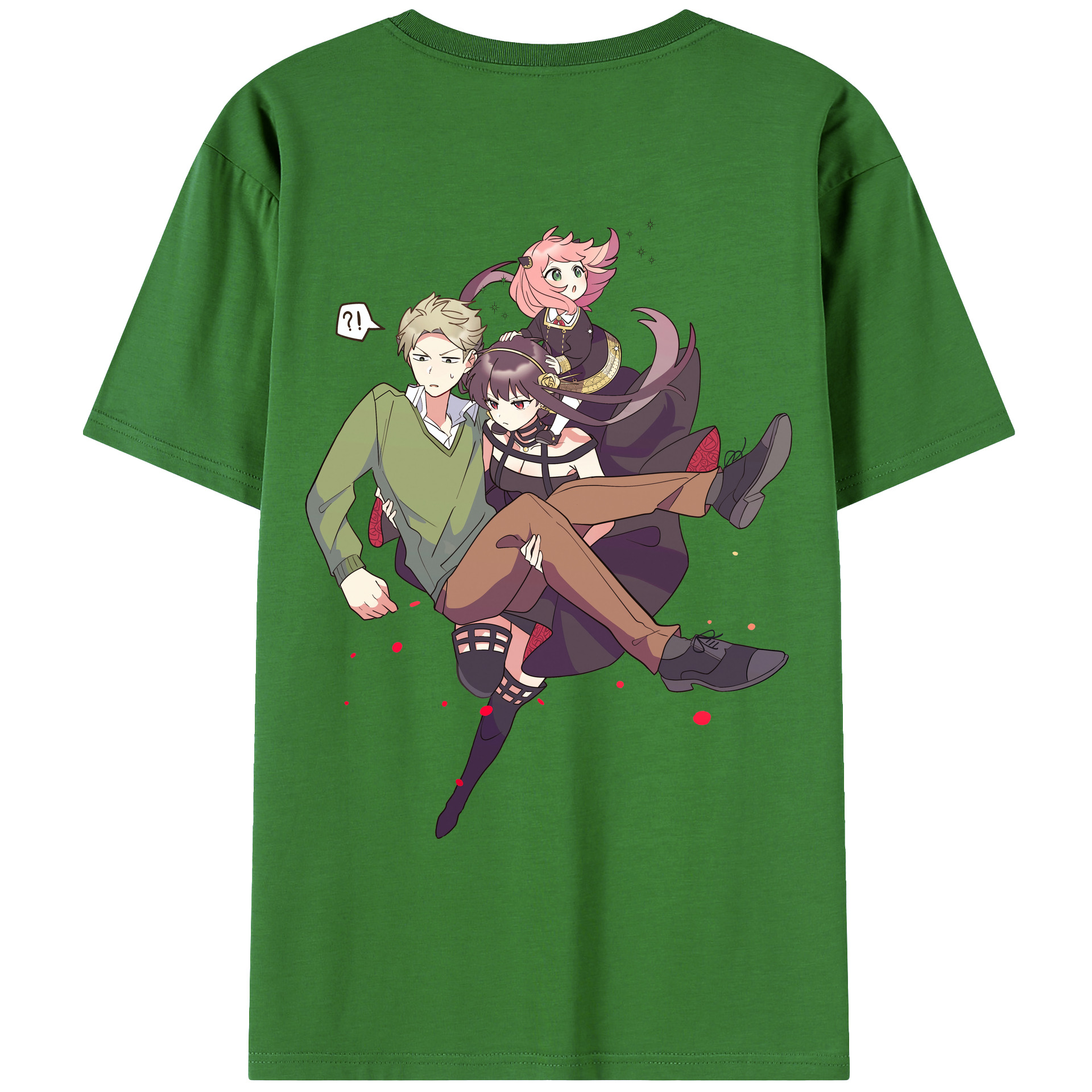 （画像用） SPY×FAMILY间谍家家酒 レディース半袖Tシャツ(バックプリント)